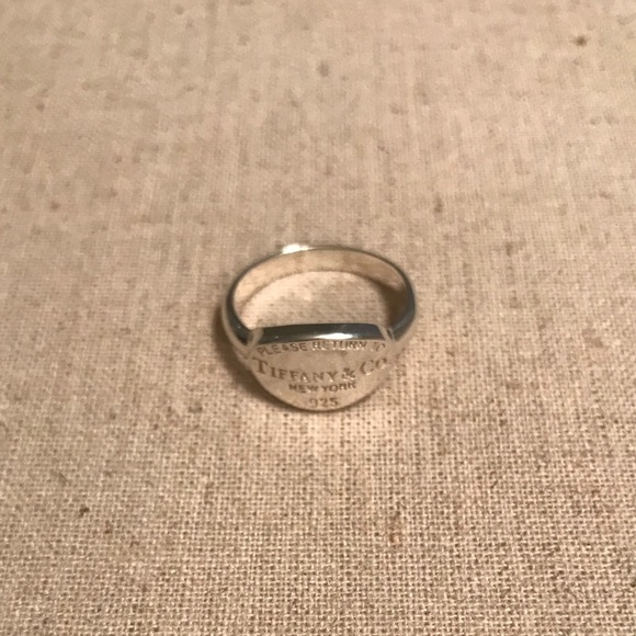 Tiffany & Co. Jewelry - Sale! Tiffany & Co oval tag ring